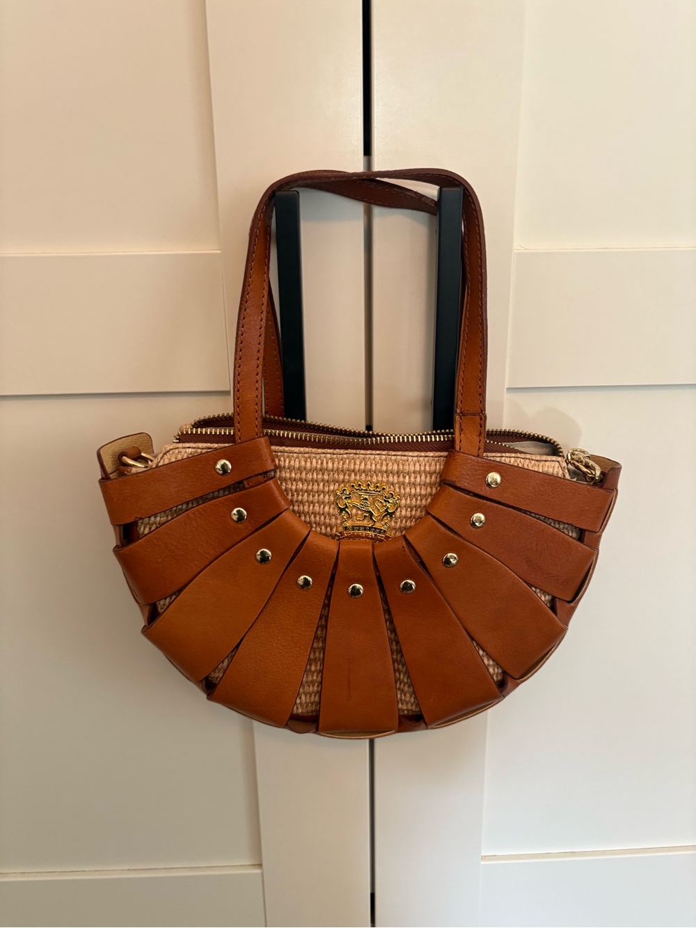 Pratesi Firenze Leather crossbody Bag